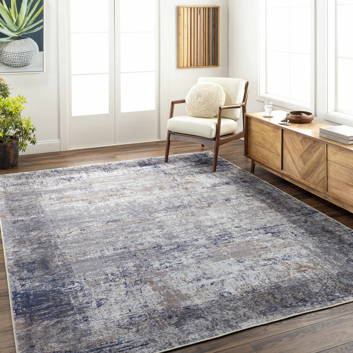 Fairplains Washable Area Rug