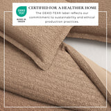 100% Cotton Waffle Weave Duvet Set - Mattea Collection