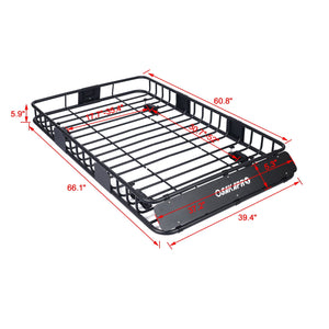 G&H Rooftop Cargo Carrier Basket Steel Universal Fit - view 7