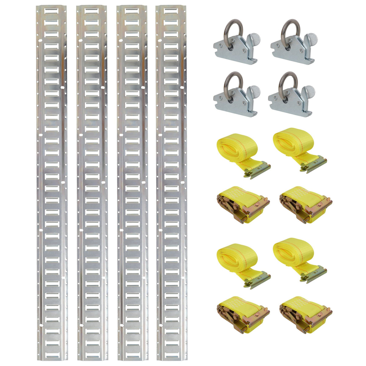 G&H Universal E Track Tie-Down Rail Kit with Rails