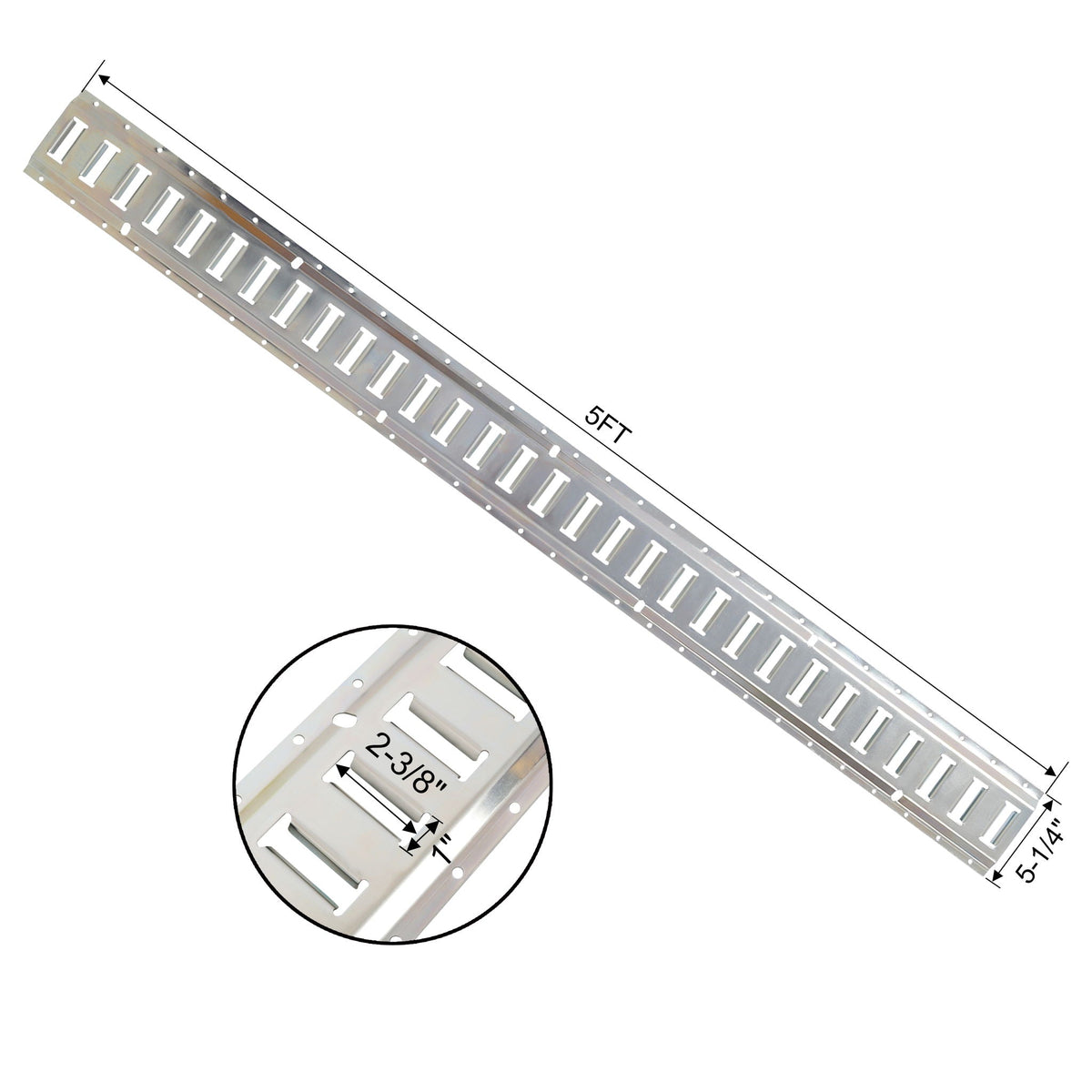 G&H Universal E Track Tie-Down Rail Kit with Rails - view 4