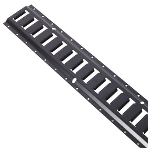 G&H 12 Pieces E Track Tie-Down Rail Kit with Steel Rails and O-Ring Anchors - view 4