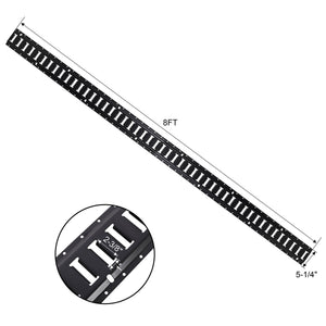 G&H Heavy Duty E Track Tie-Down Rail Kit with Steel O-Ring Anchors - view 3