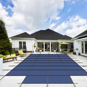 G&H High Strength Mesh Pool Safety Cover for 20 x 40 Ft Rectangular Inground Pools - view 3