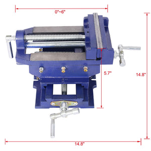 G&H Industrial Quality Cross Slide Vise with Precision Control - view 7