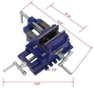 G&H Industrial Quality Cross Slide Vise with Precision Control - view 5