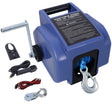 G&H Reversible 12V Electric Trailer Winch with Synthetic Rope