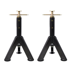G&H RV Adjustable Telescoping Stabilizer Jack Stand with Steel Construction