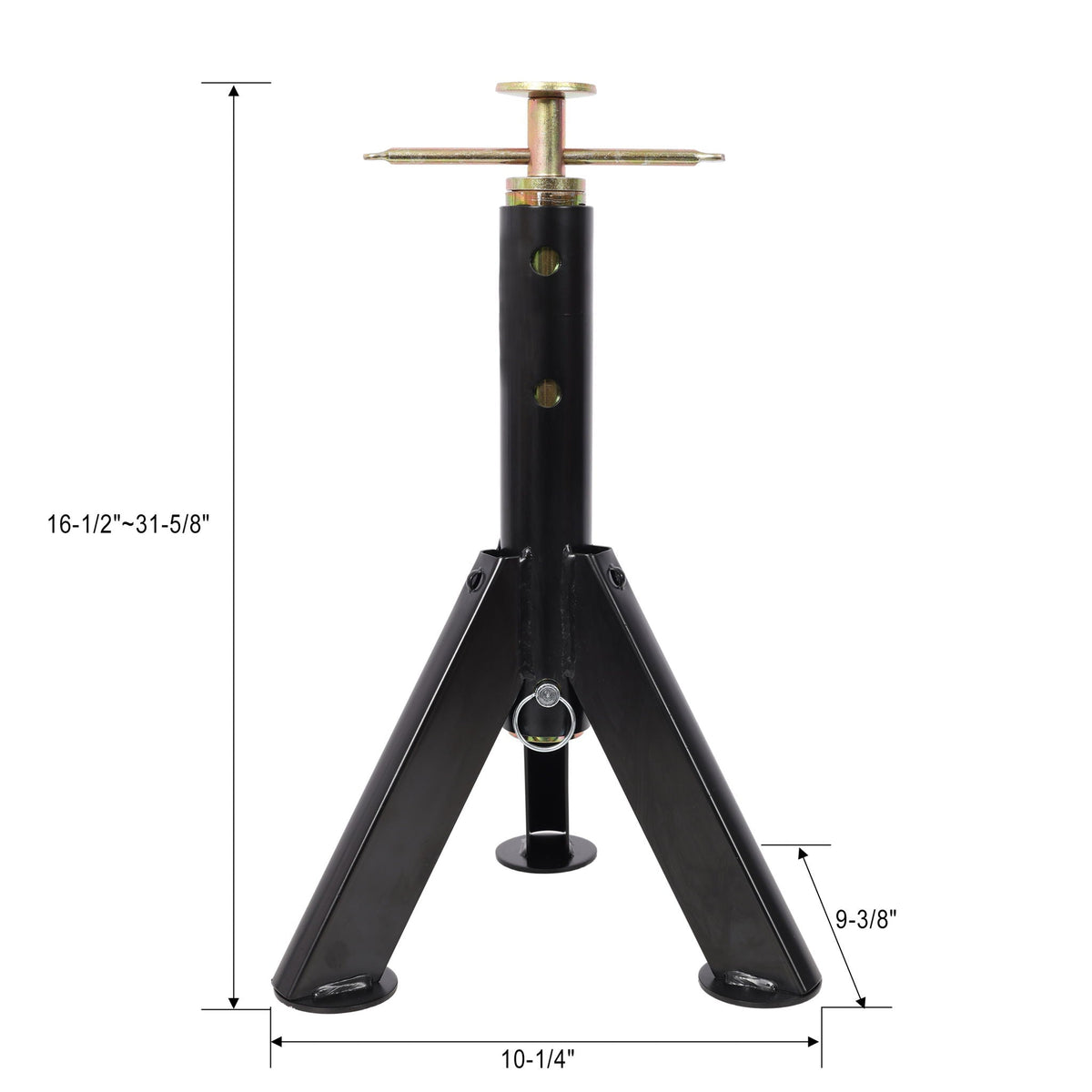 G&H RV Adjustable Telescoping Stabilizer Jack Stand with Steel Construction - view 2