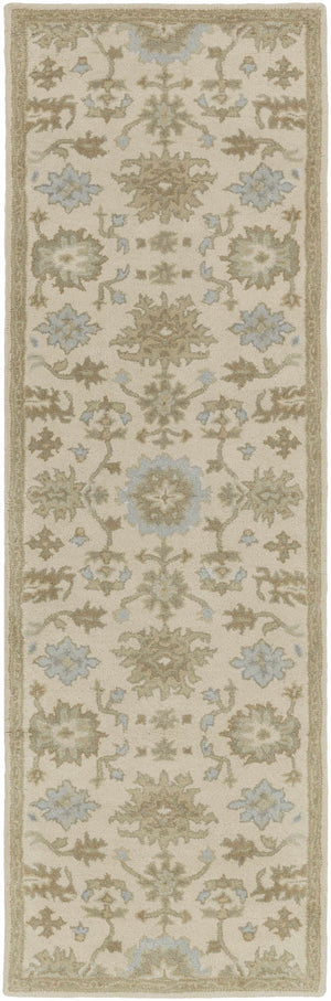 Hazen 1197 Hand Tufted Light Beige Wool Rug
