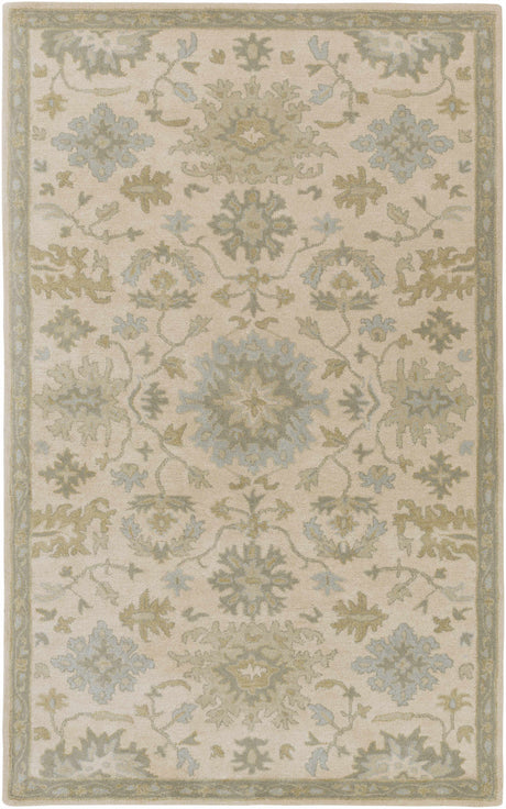 Hazen 1197 Hand Tufted Light Beige Wool Rug
