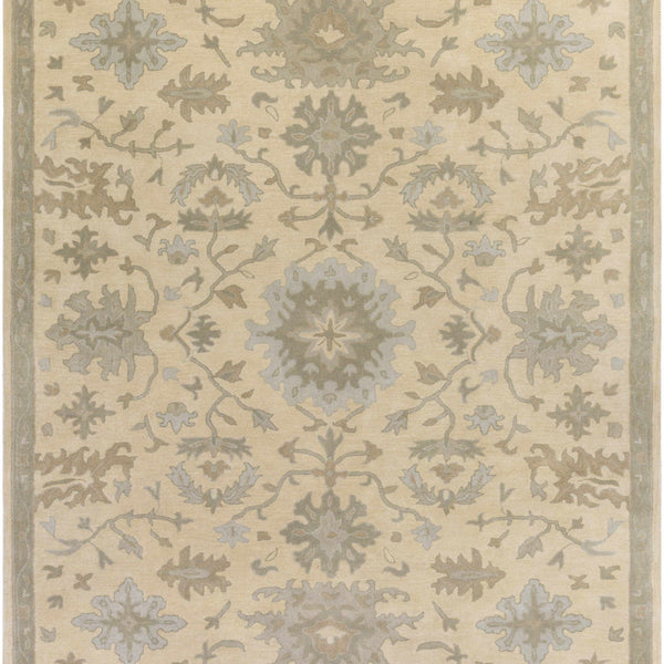 Hazen 1197 Hand Tufted Light Beige Wool Rug