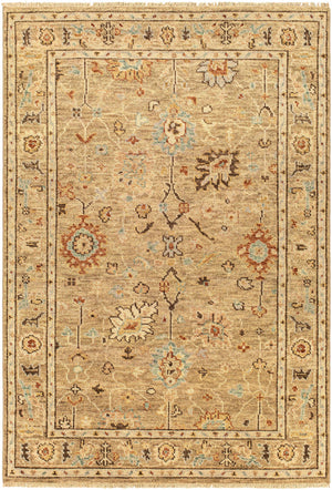 Gammad Hand Knotted Wool Area Rug - Clearance