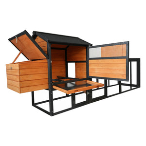 GARDEN STORY Chicken Coop With Run and Nesting Box - view 7