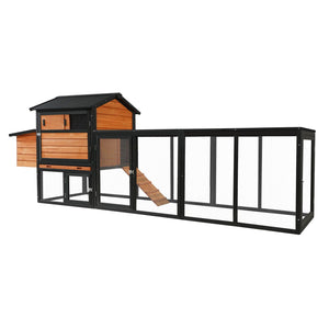 GARDEN STORY Chicken Coop With Run and Nesting Box - view 13