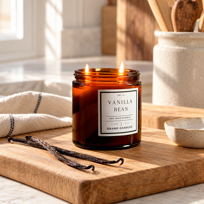 Grand Candles LLC Vanilla Bean Soy Candle