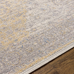 Misa Mustard & Gray Area Rug - Clearance