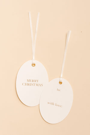 Letterpress Gift Tags