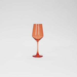 glasshauseco Aperol Orange - Colored Wine Glass - view 2