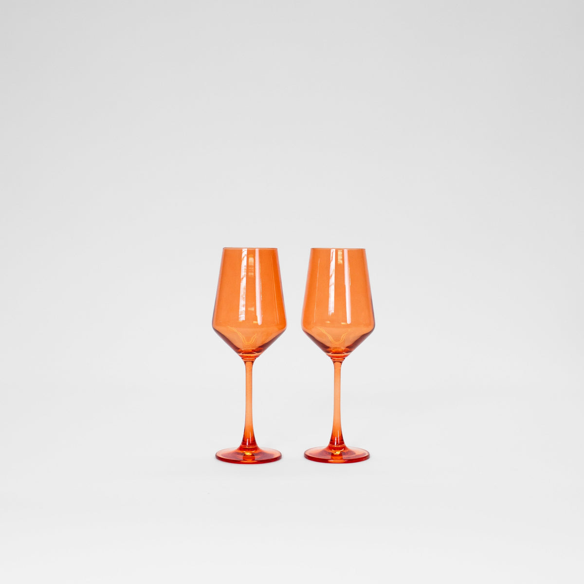 glasshauseco Aperol Orange - Colored Wine Glass - view 3