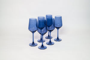 glasshauseco Indigo-go - Stemless Colored Wine Glass - view 5