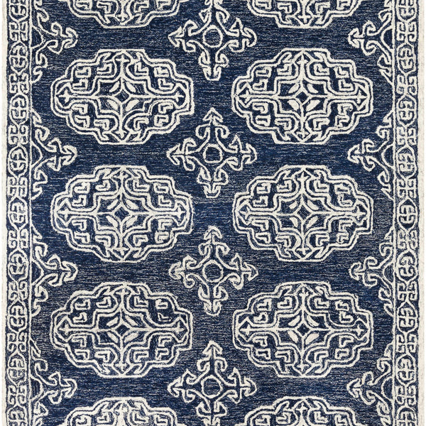 Glenoma Blue Regency Wool Rug