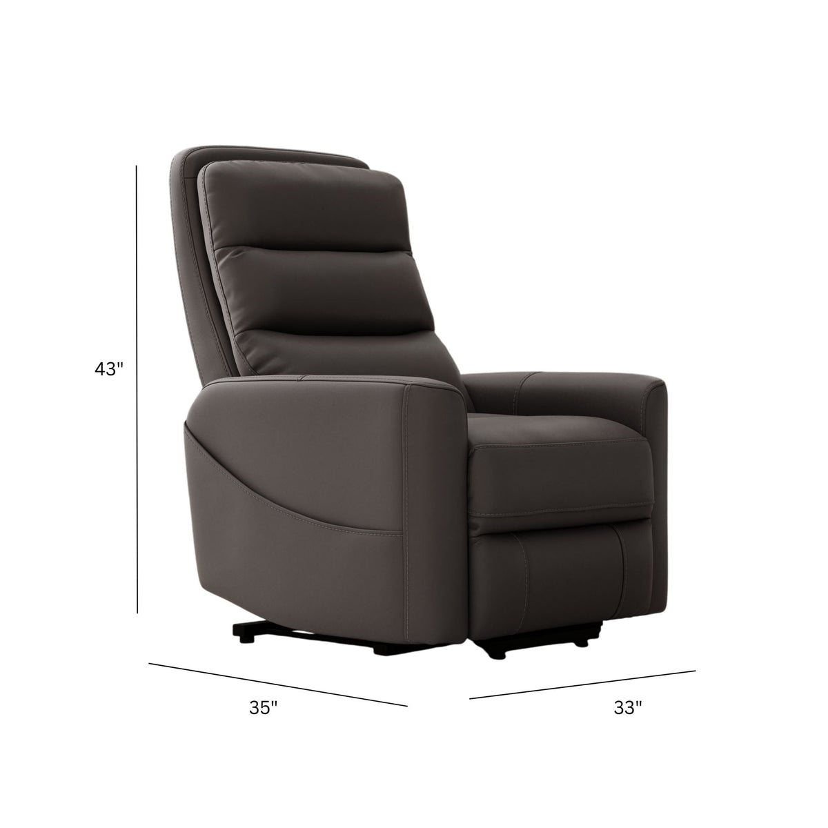 Global Home Power Lift Chair with Full Recline and USB Charging - view 2