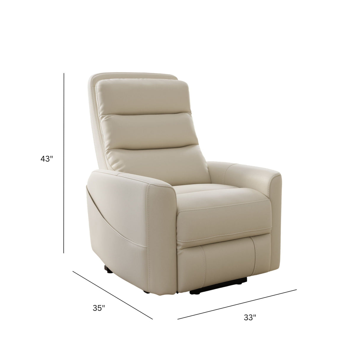 Global Home Power Lift Chair with Full Recline and USB Charging - view 5