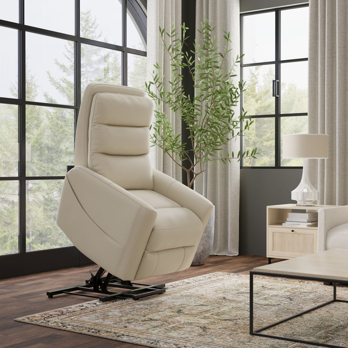Global Home Power Lift Chair with Full Recline and USB Charging - view 6