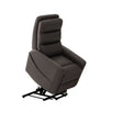 Global Home Power Lift Chair with Full Recline and USB Charging in Dark Gray