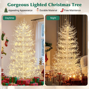 GO 6FT Pre-lit Aspen Fir Artificial Christmas Tree - view 4