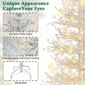 GO 6FT Pre-lit Aspen Fir Artificial Christmas Tree - view 5