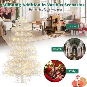 GO 6FT Pre-lit Aspen Fir Artificial Christmas Tree - view 6