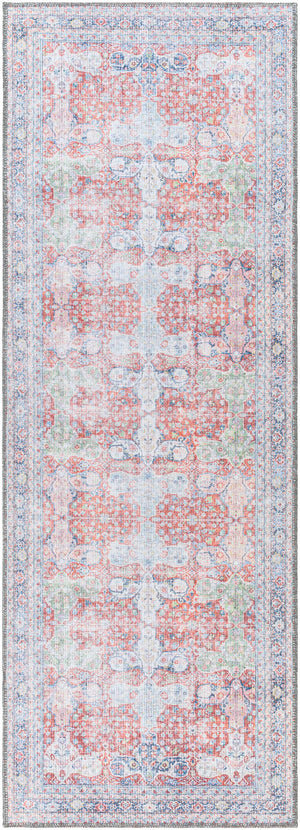 Rust Goma Vintage  Area Rug - Clearance