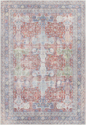 Rust Goma Vintage  Area Rug - Clearance
