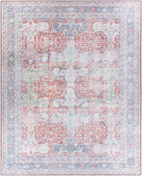 Rust Goma Vintage  Area Rug - Clearance