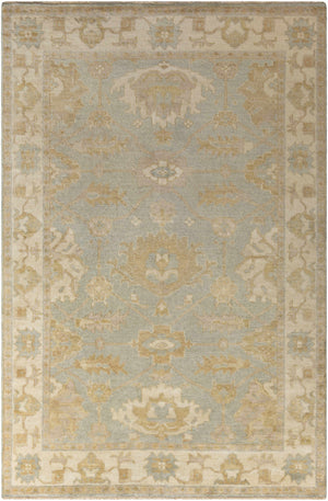 Goodyear 5x8 Mustard Premium Wool Rug - Clearance