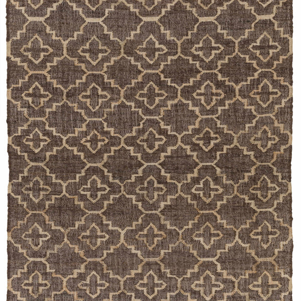 Gotebo Handcrafted Fringed Jute Carpet - Clearance