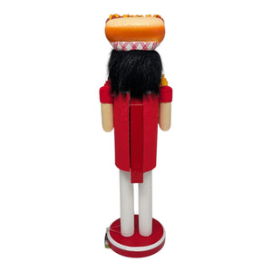 Here For The Hot Dogs Nutcracker