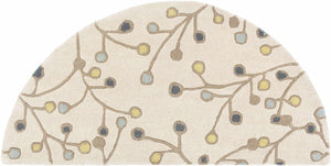 Beige Elsu Wool Rug