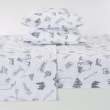 100% Turkish Cotton Flannel Sheet Sets - Boulder Collection