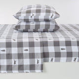100% Turkish Cotton Flannel Sheet Sets - Boulder Collection
