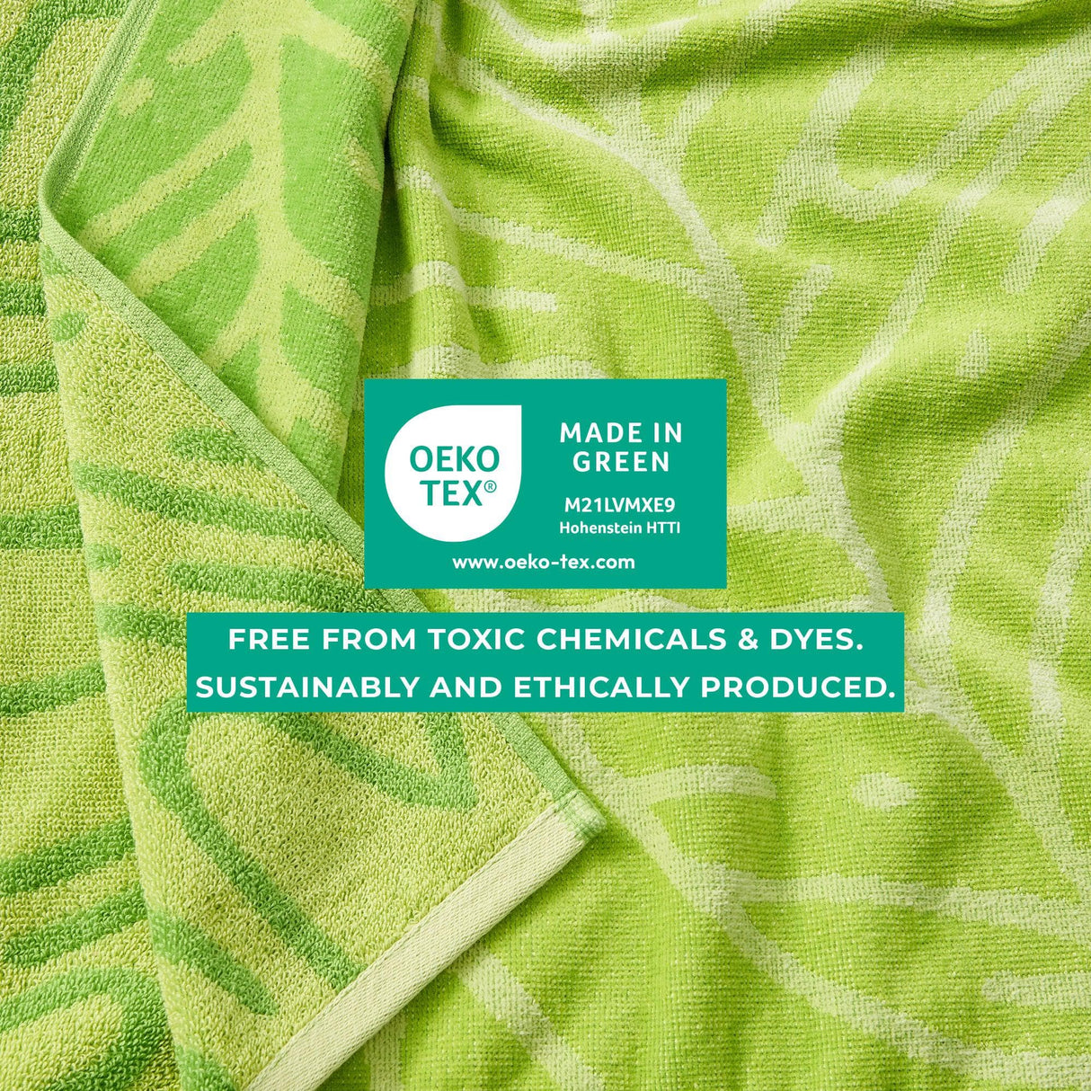 2 Pack Vibrant Cotton Beach Towels - Boca Collection