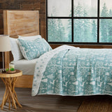 3 Piece Lodge Woods Quilt - Winter Solstice Collection