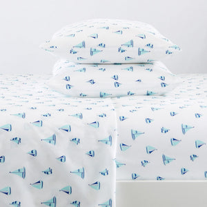 4-Piece Coastal Microfiber Sheet - Newport Collection