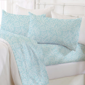 4-Piece Coastal Microfiber Sheet - Newport Collection