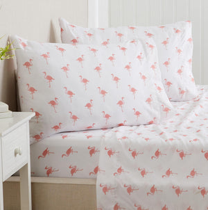 4-Piece Coastal Microfiber Sheet Set - Nantucket Collection