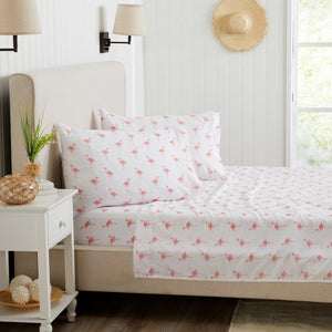 4-Piece Coastal Microfiber Sheet Set - Nantucket Collection