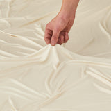 4-Piece Interlock Microfiber Sheet Set - Mackenna Collection