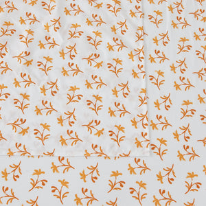 4 Piece Watercolor Floral Microfiber Sheet - Delia Collection